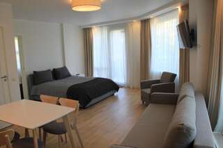 Апартаменты Baltic Apartments Premium Паланга Номер-студио с террасой-4